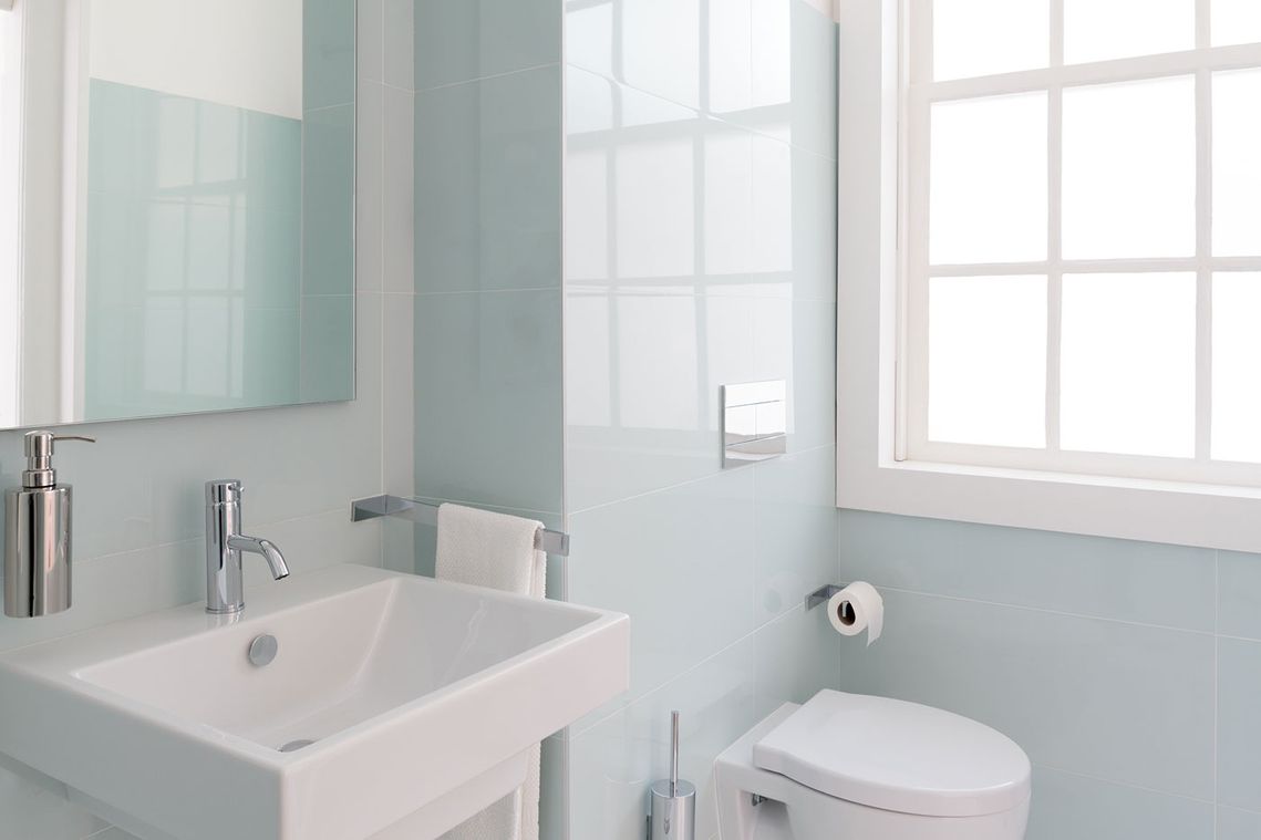 A new bathroom installation